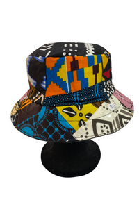 Novo African Patchwork Bucket Hat