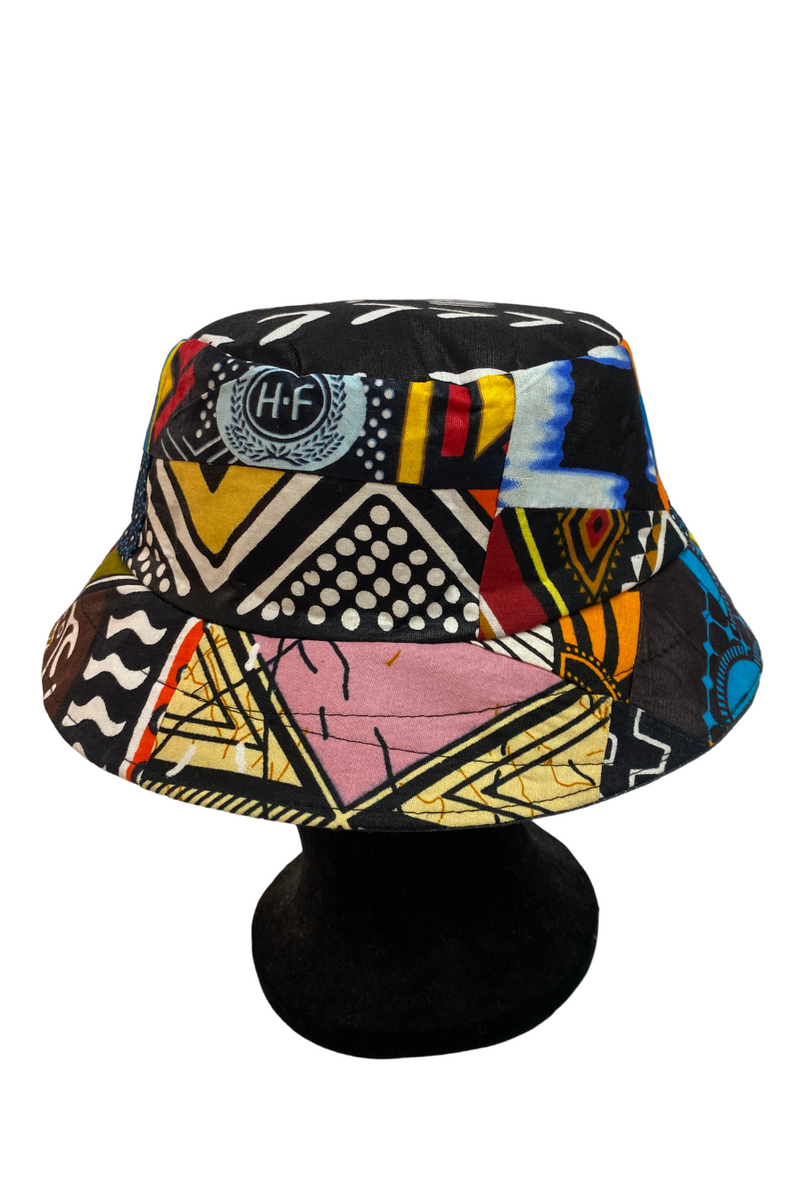 Novo African Patchwork Bucket Hat