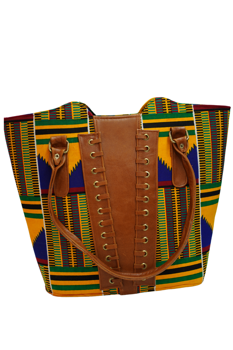 Briga Kente Tote Bag